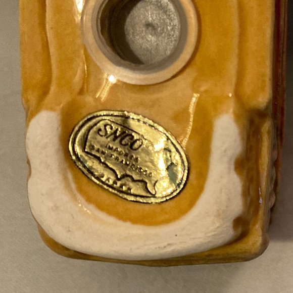 VTG 1960 San Francisco Cable Car/Trolley Car Salt& Pepper Shakers-SNCO IMP Japan - Picture 5 of 7